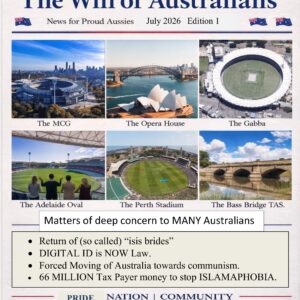 Newsletter for Proud Aussies